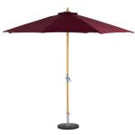 Parasol tinaei 3m olef bord hesperide - l'unit