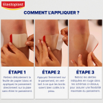 Pansements hydrocollo�de cicatrisation rapide second skin xl elastoplast - la boite de 3 pansements