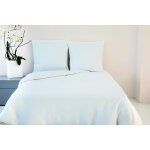 Parure de lit 240x260 cm gris clair honeycomb 100% coton housse de couette + 2 taies d'oreiller 65x65 ... Parure de lit 240x260 cm gris clair honeycomb 100% coton housse de couette + 2 taies d'oreiller 65x65 ...
