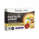 Pastilles gorge adoucissantes miel manuka propolis et huile essentielle eucalyptus santarome - la bote ...