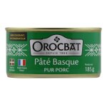Pt basque orocbat - la boite de 185 g