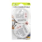 Pte combustible pour rchaud  fondue birambeau - le lot de 2 de 80g