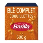 P�tes coquillettes bl� complet integrale barilla - la boite de 500 g