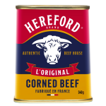 Pt corned beef hereford - la boite de 340g