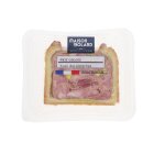 Pt en crote canard pistache maison bolard - la barquette de 100g