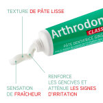 Dentifrice gencives sensibles apaise et renforce les gencives arthrodont - le tube de 75ml