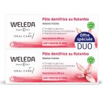 Pte dentifrice ratanhia gencives sensibles rduit la plaque dentaire bio weleda - le lot de 2 tues de ...