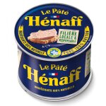 Pt avec filets et jambons henaff - la boite de 390 g