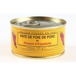 Pt foie piment espelette lou gascoun - la boite de 130 g