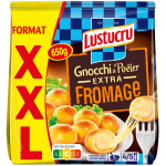 Pâtes fraîches gnocchi À poêler extra fromage lustucru - le paquet de 650g Pâtes fraîches gnocchi À poêler extra fromage lustucru - le paquet de 650g