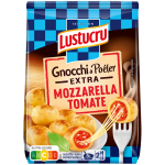 Pâtes fraîches gnocchi À poêler extra tomate mozza lustucru - le paquet de 280g Pâtes fraîches gnocchi À poêler extra tomate mozza lustucru - le paquet de 280g