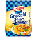 Pâtes fraîches gnocchi À poêler fromage lustucru - le paquet de 300g Pâtes fraîches gnocchi À poêler fromage lustucru - le paquet de 300g