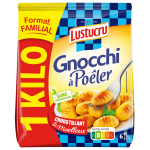 Pâtes fraîches gnocchi À poêler lustucru - la paquet de 1kg Pâtes fraîches gnocchi À poêler lustucru - la paquet de 1kg