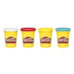 Pte  modeler 4 pots couleurs assorties play - doh hasbro - le coffret