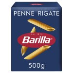 Pâtes penne rigate barilla - la boîte de 500g Pâtes penne rigate barilla - la boîte de 500g
