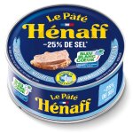 Pt rduit en sel henaff - la boite de 154g