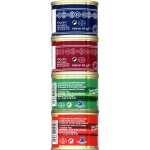 Pt et rillette assortiment orocbat - les 4 boites de 65 g