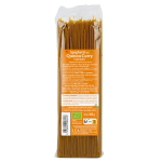 Pâtes spaghetti colorées quinoa curry curcuma bio jardin bio etic - le paquet de 500g Pâtes spaghetti colorées quinoa curry curcuma bio jardin bio etic - le paquet de 500g