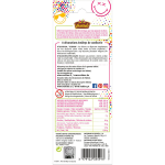 Pate  sucre en pastille smiley vahine - les 8 pastilles de 1 g
