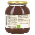 Pâte À tartiner chocolat noisette bio jardin bio etic - le pot de 750g Pâte À tartiner chocolat noisette bio jardin bio etic - le pot de 750g