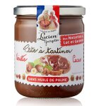 Pte  tartiner noisettes et cacao lucien georgelin - le pot de 400g