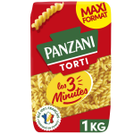 Ptes torti les 3 minutes panzani - le paquet de 1kg