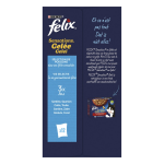 Pte pour chat adulte en gele sardine saumon colin truite sensations felix - les 12 sachets de 85g