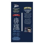 Pte pour chat adulte en sauce boeuf poulet canard dinde succulent grill felix - les 12 sachats de 80g ...