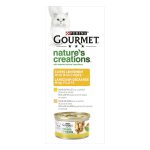 P�t�e pour chat adulte en sauce poulet dinde nature's creations gourmet - les 8 bo�tes de 85g