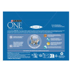 Pte pour chat adulte strilis poulet boeuf saumon dinde lgume purina one - les 8 sachets de 85g