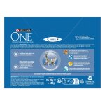 Pte pour chat adulte strilis poulet boeuf saumon dinde lgume purina one - les 8 sachets de 85g