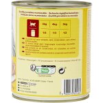 Pte pour chat adulte en terrine volaille foie vitalive carrefour companino - la bote de 800g
