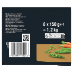 Pte pour chien adulte volaille boeuf dinde agneau sauce recettes de campagne cesar - la bote de 8 ...