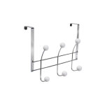 Pat�re de porte 6 t�tes 19 x 21 cm m�tal coloris assortis frandis - l'unit�