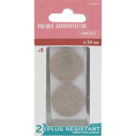 Patin superfeutre 34mm - le lot de 8 trefilaction - le lot de 8 patins