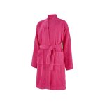 Peignoir enfant rose 100% coton 5 / 6 ans tex - le peignoir