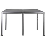 Pergola avila 4x3m graphite hesperide - l'unit�
