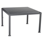 Pergola evora pm 3, 6x3, 6m graphite hesperide - l'unit