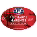 Pilchards harengs tomate & huile msc petit pierre - la boite de 367g