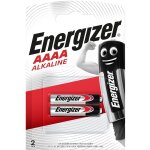 Piles alcaline lr61 - aaaa 1, 5v ultra plus energizer - le lot de 2 piles