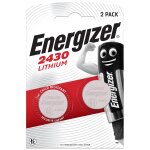 Piles bouton cr2430 3v lithium energizer - le pack de 2