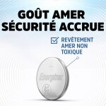 Piles bouton ultimate lithium cr 2016 energizer - pack de 2