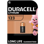 Pile au lithium haute puissance - cr123 / cr123a / cr17345 duracell - la pile