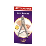Coupe - ongles acier inoxydable coupe prcise mercurochrome - la pince
