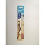 Pinceau rond n4 - n 10 - n16 carrefour - le lot de 3 pinceaux