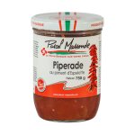 Piperade au piment d'espelette pascal massonde - le bocal de 750g Piperade au piment d'espelette pascal massonde - le bocal de 750g