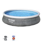 Piscine autoportante ronde d3, 96m h84cm 57273 fast set carrefour - la piscine Piscine autoportante ronde d3, 96m h84cm 57273 fast set carrefour - la piscine