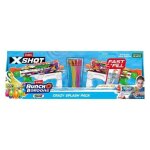 Pistolets xshot fast - fill et bombes  eau zuru - la bote de 2 pistolets + 100 bombes  eau