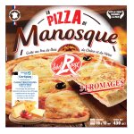 Pizza 3 fromages label rouge la pizza de manosque - la boite de 430 g