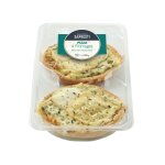 Pizza 4 fromages maison sapresti - la barquette de 2 - 280g